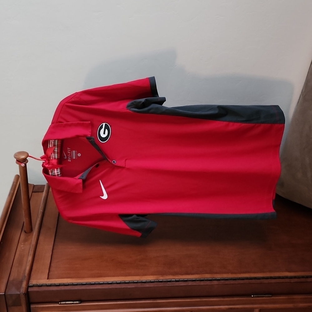Nike Georgia Bulldogs Evergreen Polo Size Small